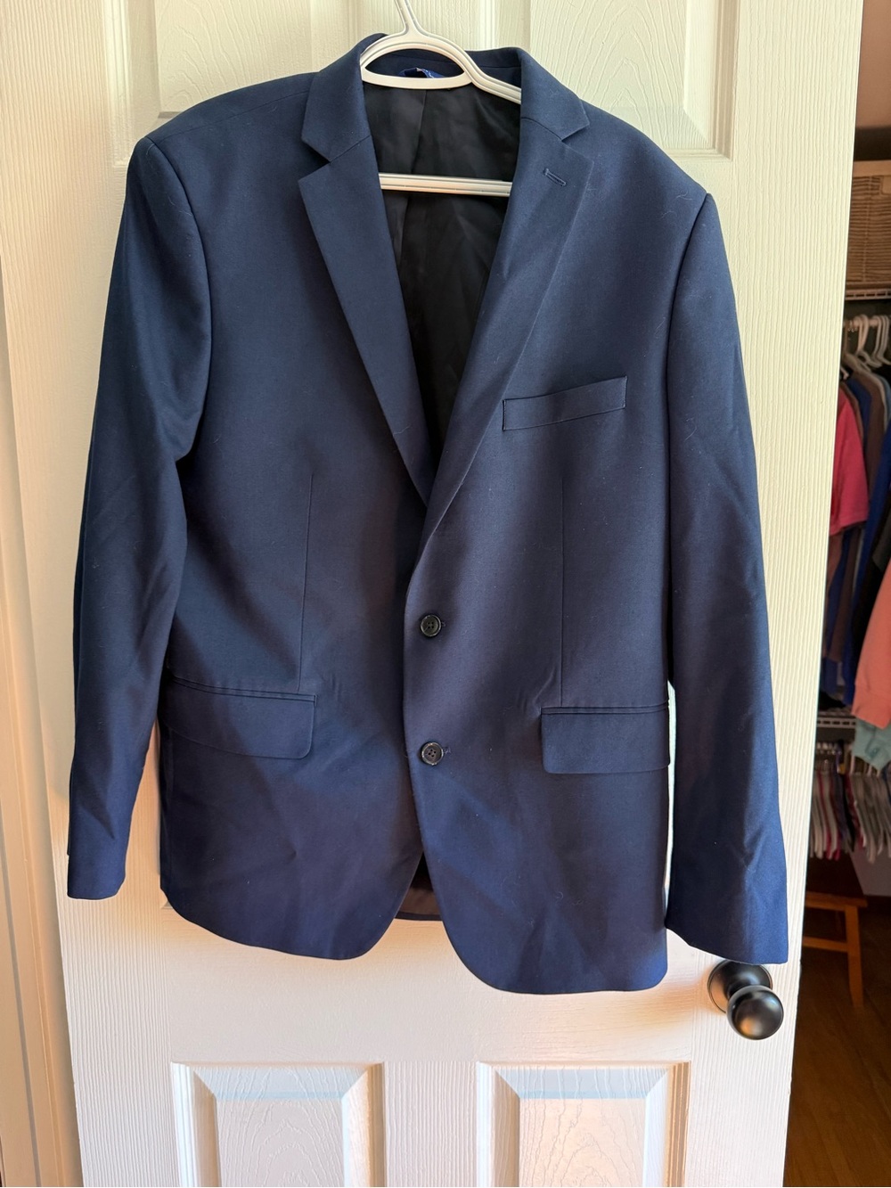 Apt. 9 Men's Navy Two-Button Blazer